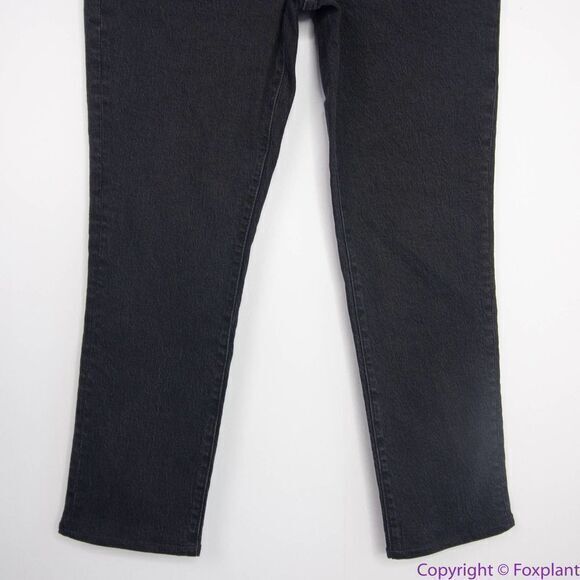 NEW Madewell The Mid-Rise Perfect Vintage Jeans Clean Black Wash, 25 - Picture 5 of 16